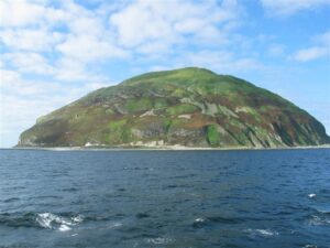 Ailsa Craig from HMS Campbeltown. Geograph project. Johnny Durnan.