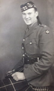 Seaforth Highlander Alastair Frew